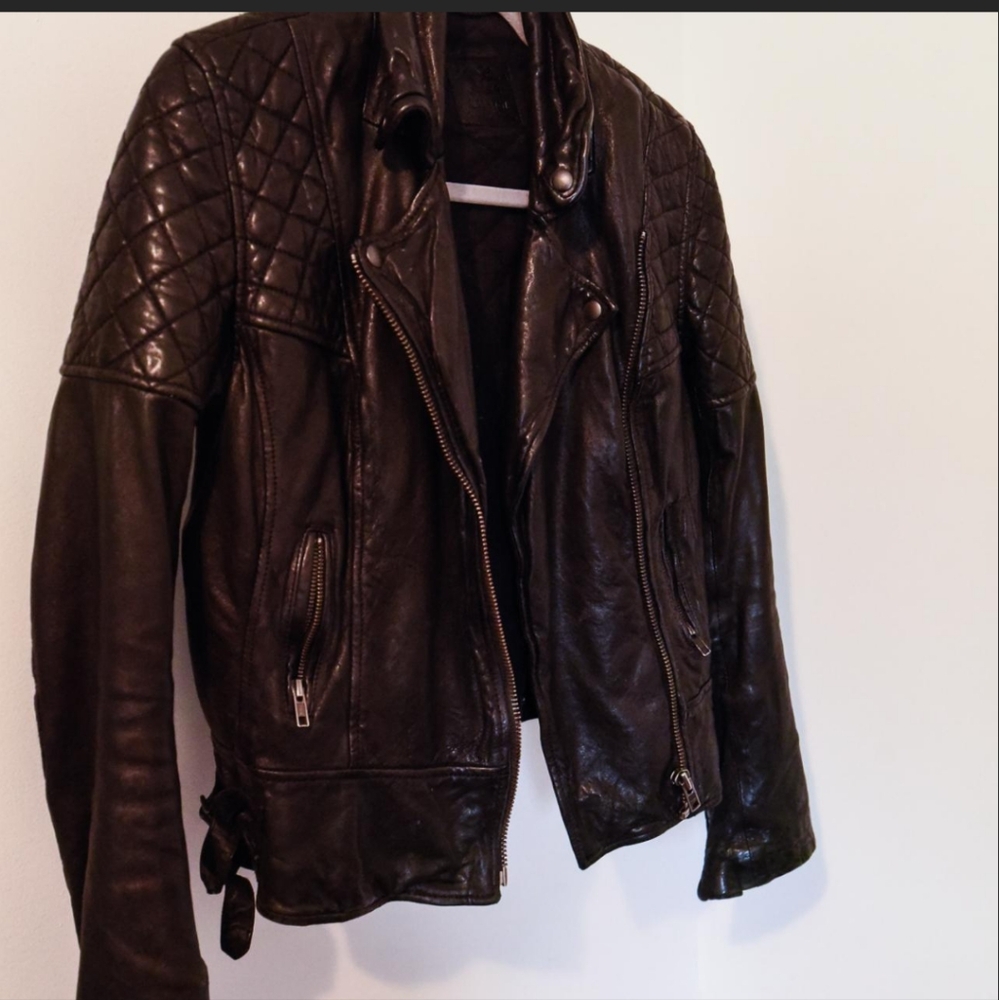 All Saints leather Jacket
